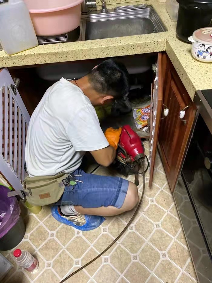 阳江镇通下水道